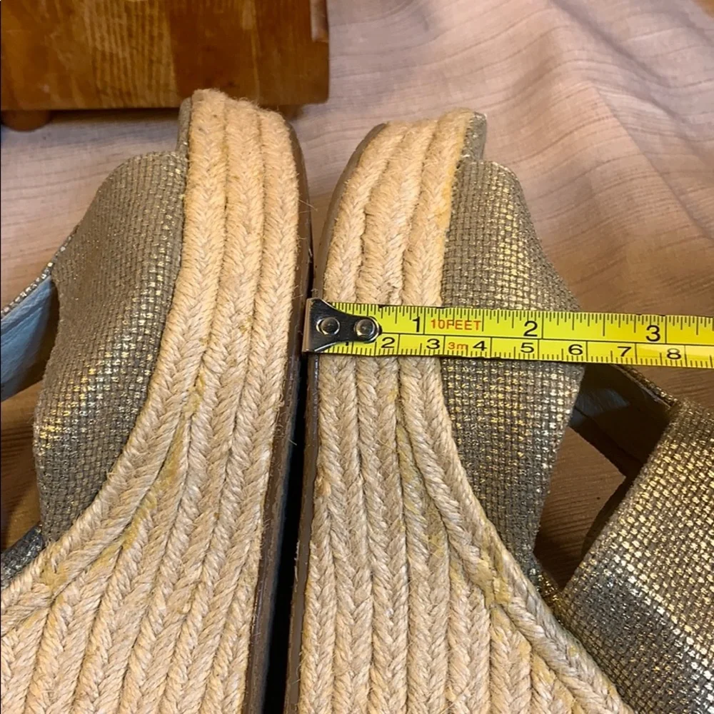 Michael Kors almost NEW worn once, EUC espadrilles